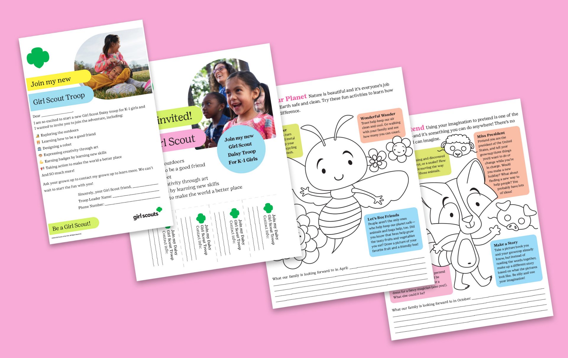 Daisy Coloring Calendar